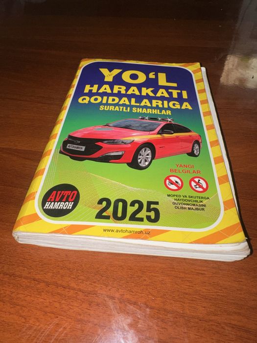 Yol harakat qoidalari kitob b/y