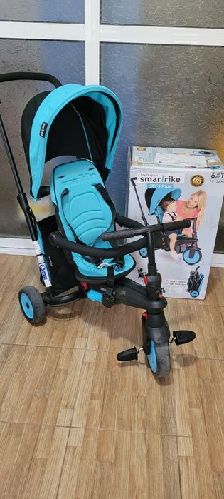 Tricicleta pliabila Smart Trike 6 in 1 STR3 Albastru