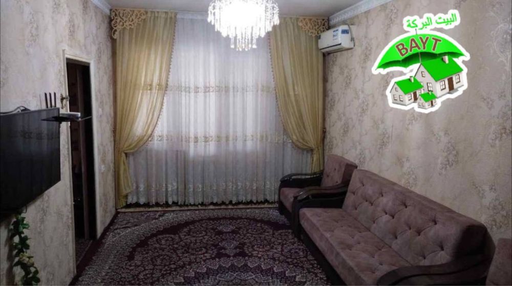 ~3/1/4, Жуковский Чиланзар 14 квартал Подвал+Огород продаётся квартира