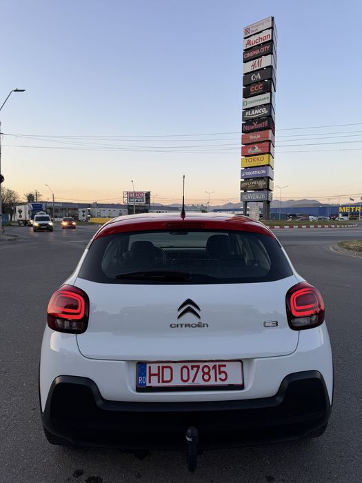Citroen C3 2021 1.2 benzina. KM 98.000 Impecabil