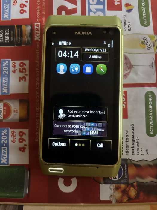 telefon de colectie nokia n8 stare buna