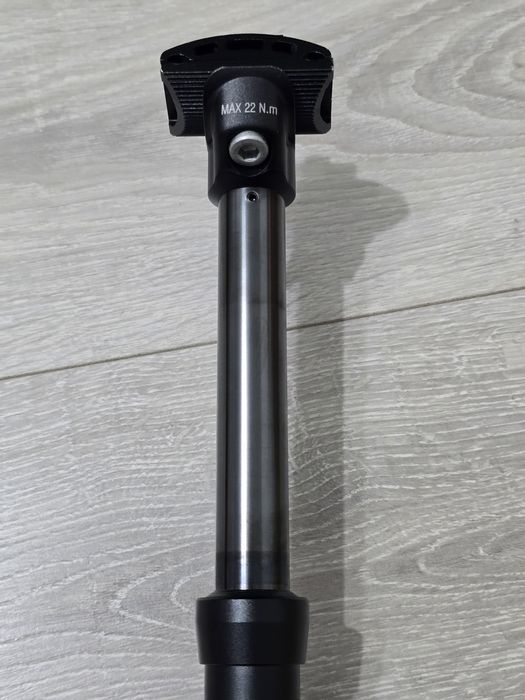 Tijă șa dropper hidraulică MEROCA 27.2mm, 125mm, fără cablu, 400mm