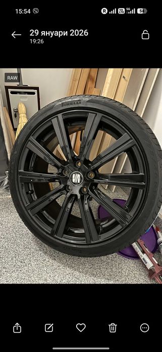 Джанти с гуми 225/45/18  5/112 Нови