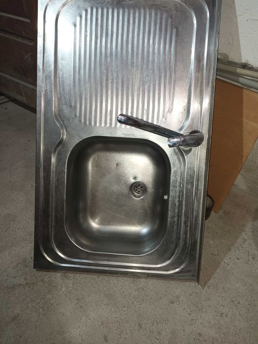 мивка хром Силистра 100 х 60