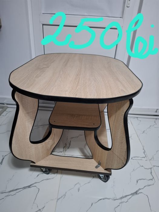 Vand 2 masute pliabile+1 pe rotite