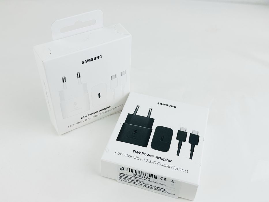 НОВИ! Оригинално Зарядно Samsung 25W Adapter USB-C !