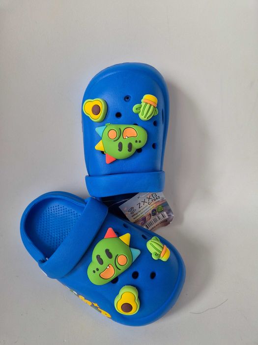 Papuci crocs copii cu jibbitz