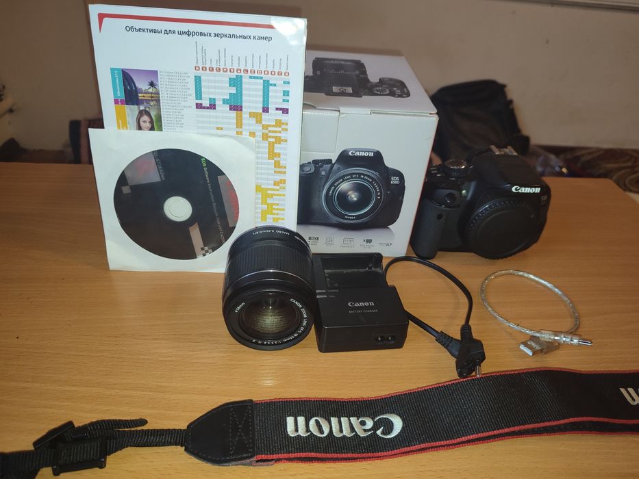 Canon EOS 650D + 18–55mm
