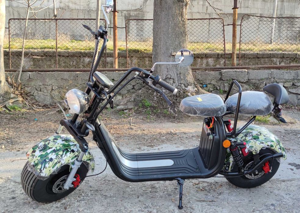 Електрически скутер EcoWay Чопър Big City Harley HR2-2 2000W