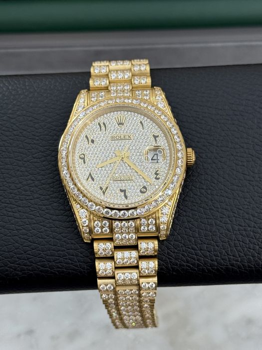 Rolex Date-Just Arabic Ice Out 41mm ETA 3135