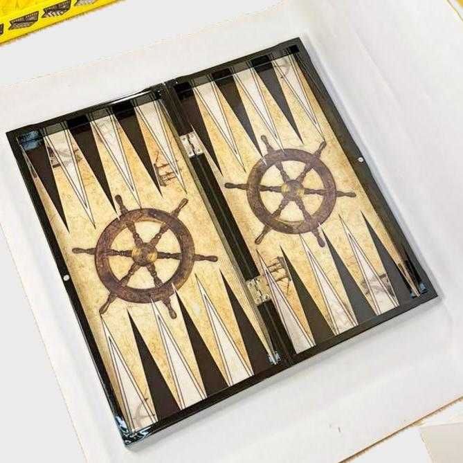 Голяма Табла за игра Лукс - 48X48 см ,лакирано дърво