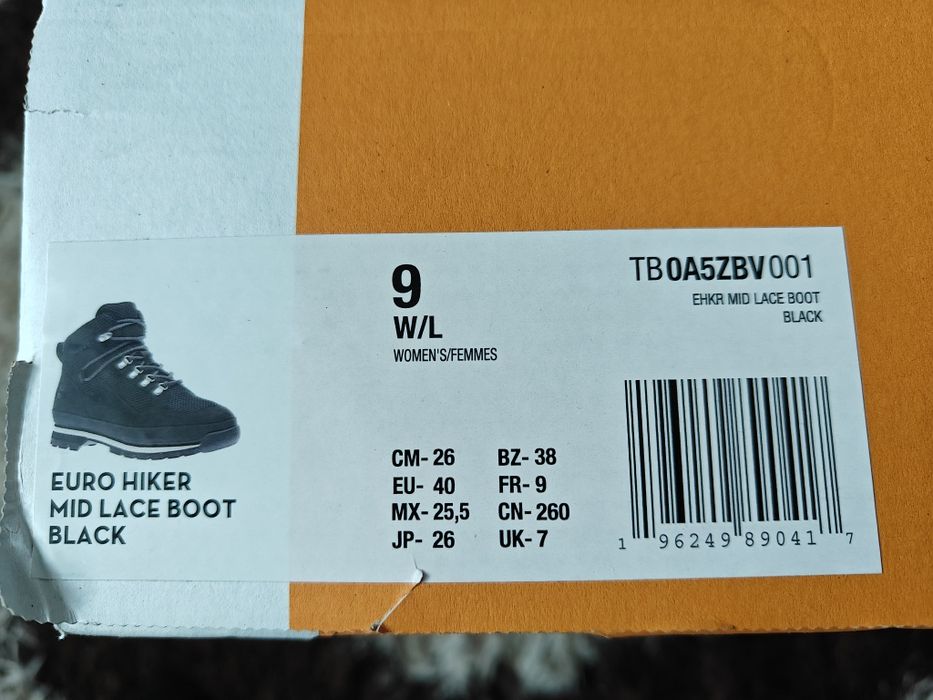Timberland Euro Hiker Mid Lace Boot