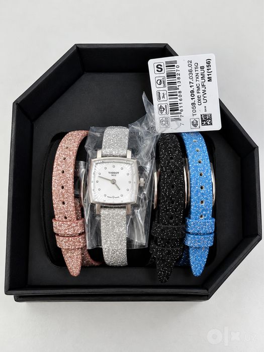 Оригинальные новые Tissot Lovely женские часыс брилиантами Швейцария