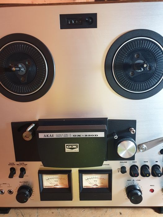 Magnetofon Akai GX230D 3motoare direct drive.3capete GX,autorevers