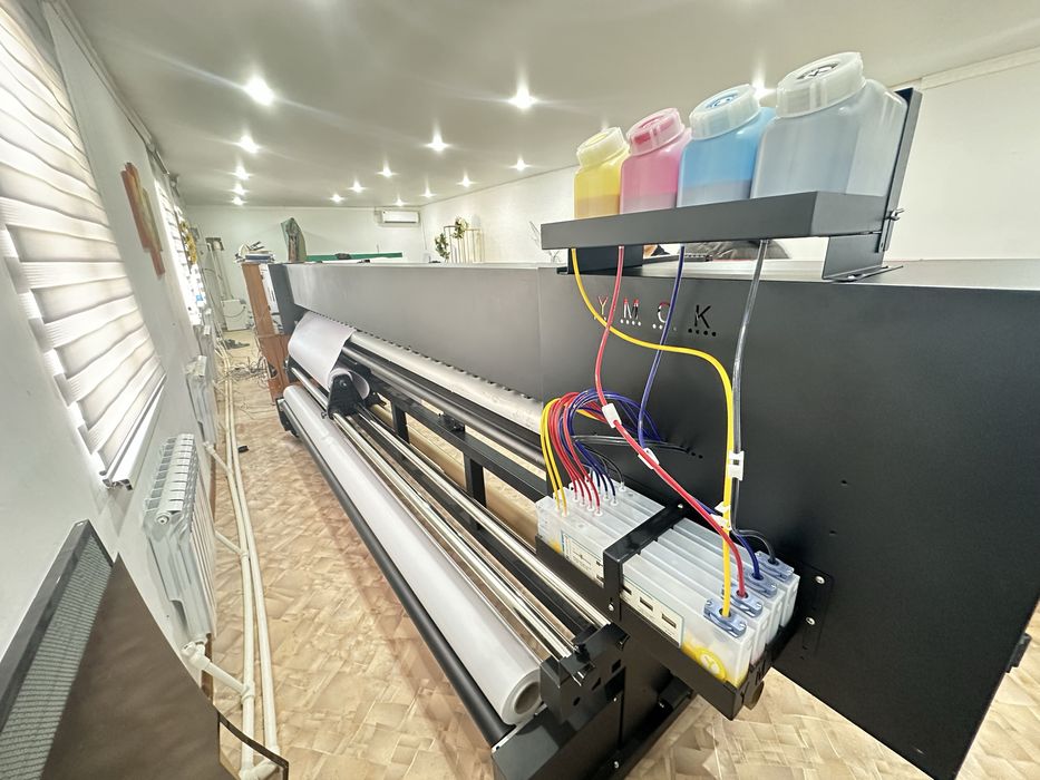 Продаем широкоформатный принтер 3.2м EPSON хр600, 2головы