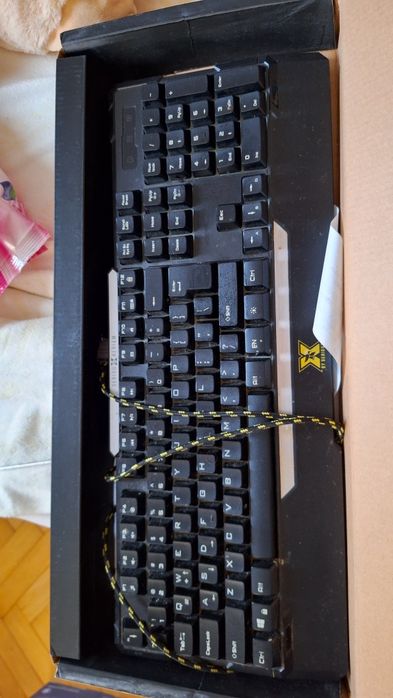 Геймърска клавиатура Serioux Keriam RGB