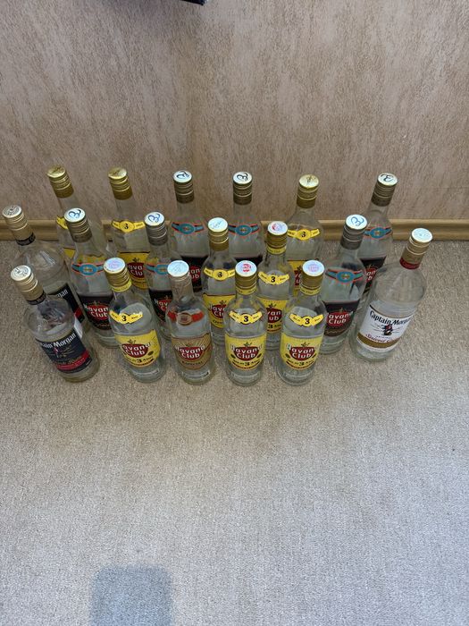 Бутилки от марков алкохол