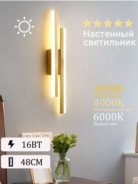 Продам бра настенный, 2 штуки