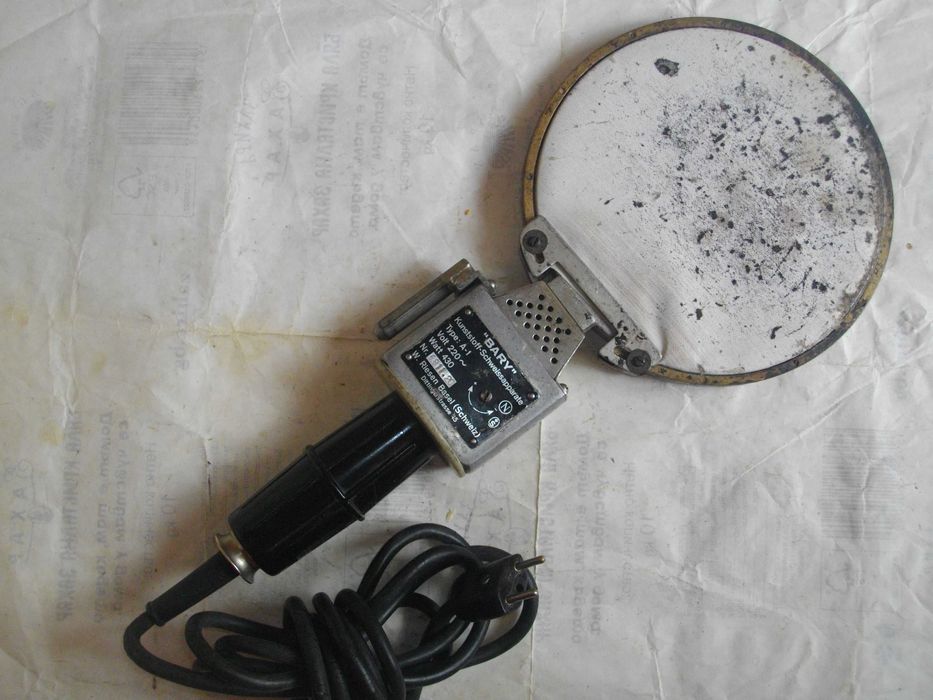 Комплект Пневматичен Пясъкоструене Ел.Роторайзер  Машина точене вериги