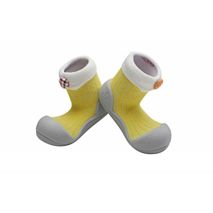 Attipas Lollipop Yellow pantofiori pentru bebelusi
