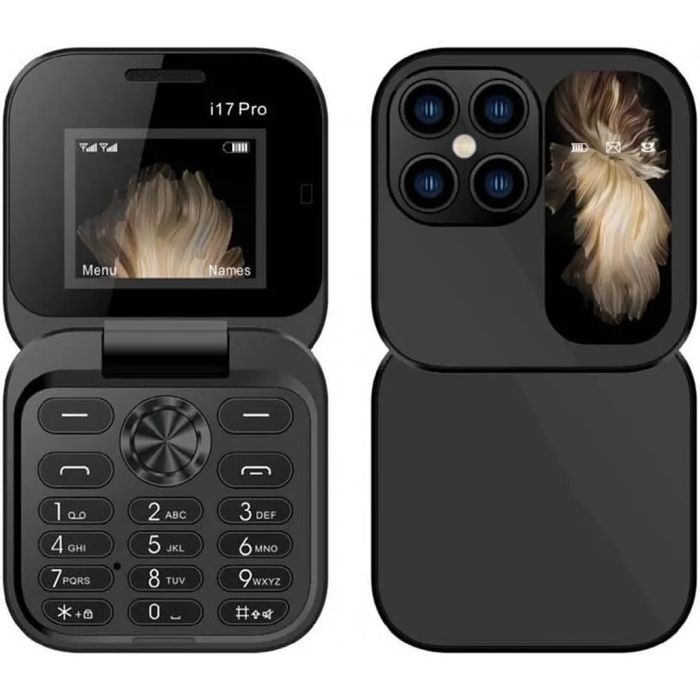 Сгъваем мобилен телефон i17 Pro