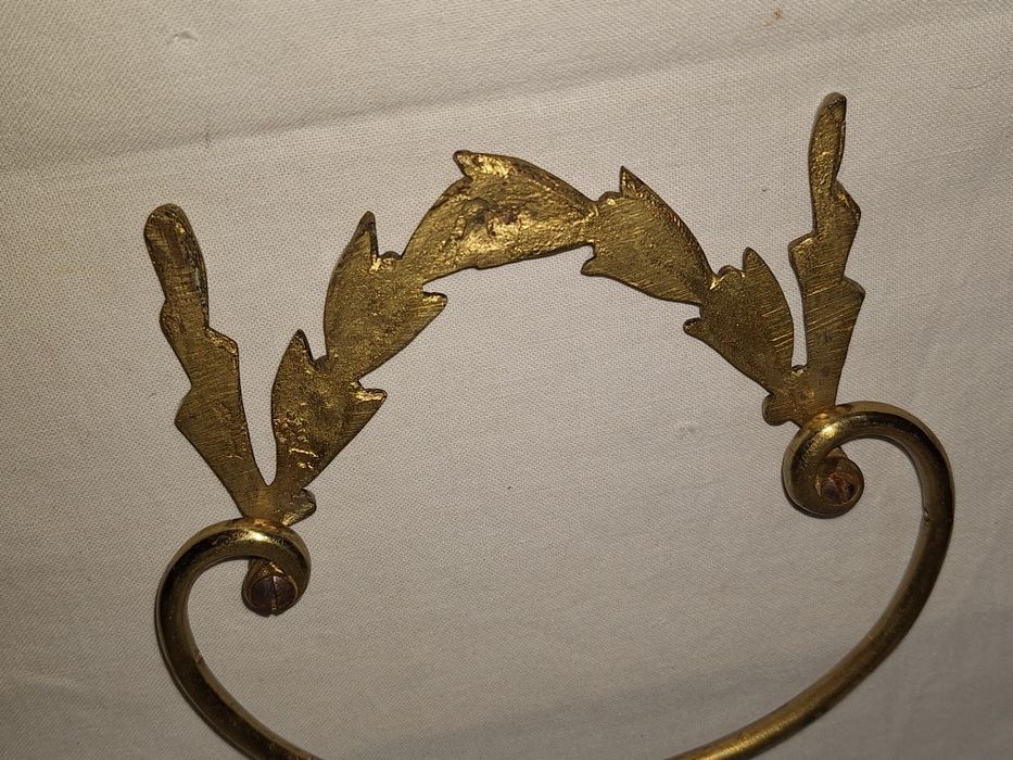 Стари френски бронзови апликации орнаменти с позлата