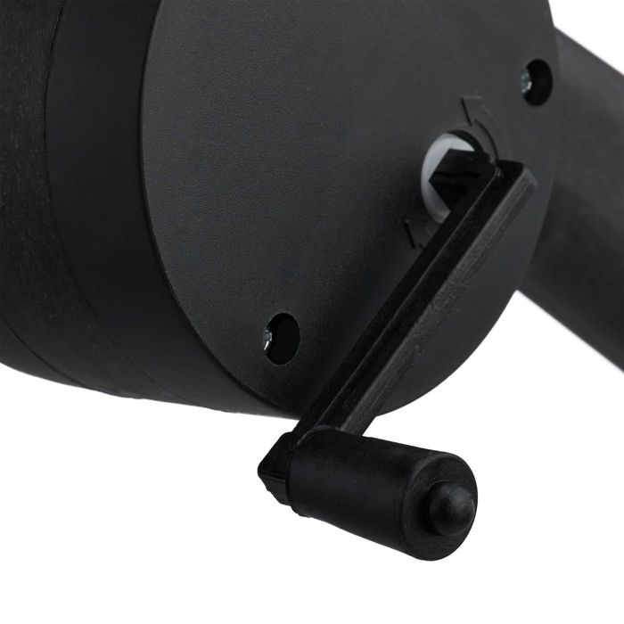 Suflanta manuala de aer pentru gratar sau semineu cu manivela 8x25 cm