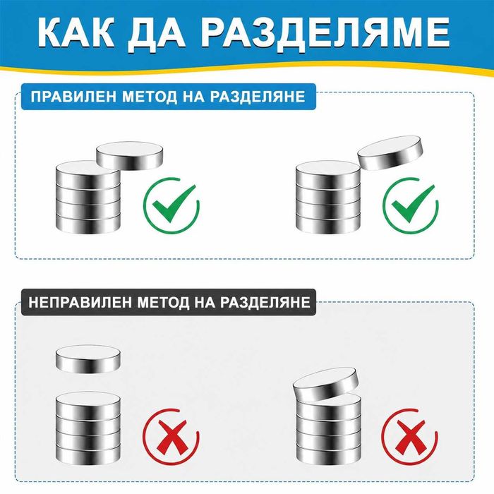 Малки кръгли неодимови магнити N52