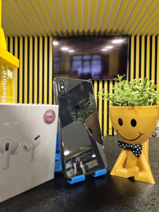 Iphone X, 64гб, 100%