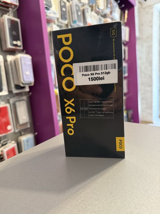 Magazin Vinde : Poco X6 Pro 512gb Nou