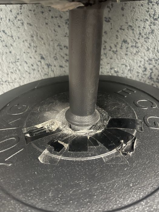 Дъмбели с тежести 20 кг 4x10 кг дискове