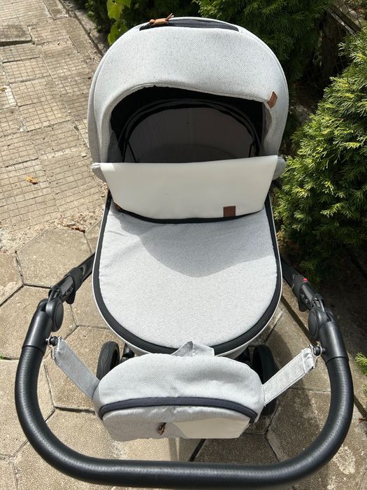 Бебешка количка 3в1, с амортисьори, произведена в Полша!