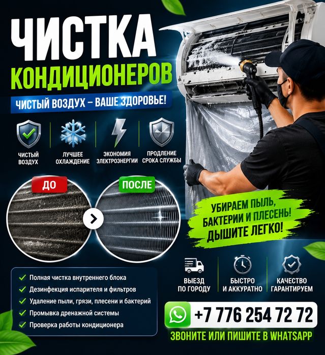 Кондиционер Чистка