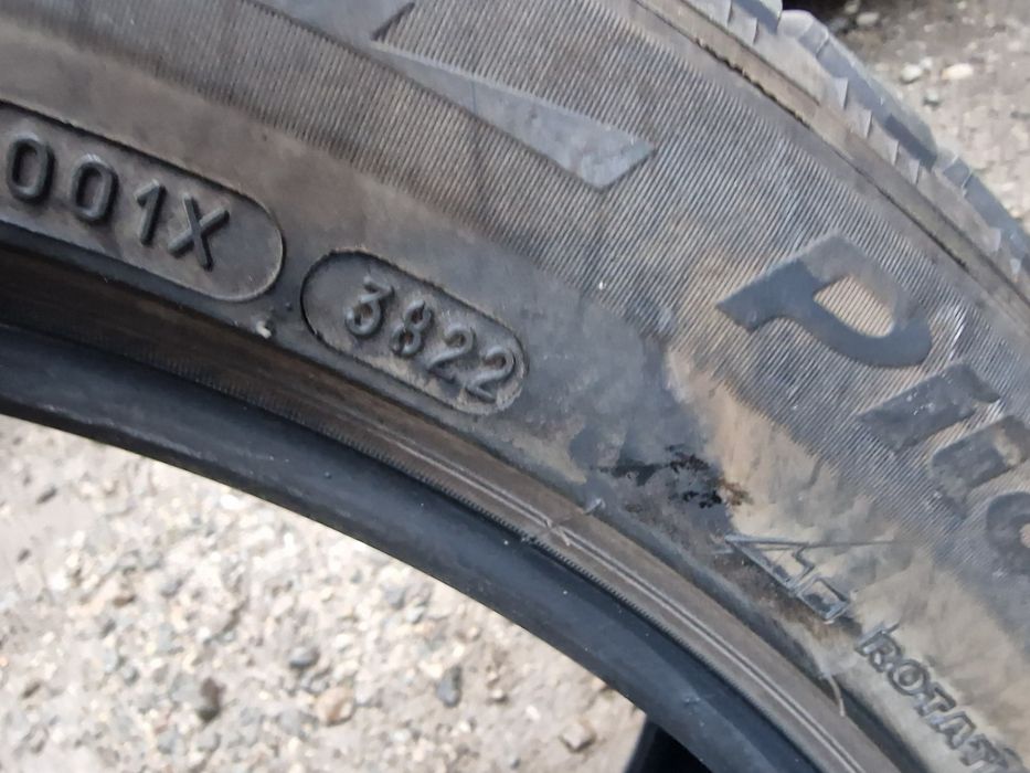 Anvelope 265/40R19 marca Michelin, DOT 2020, 6 mm