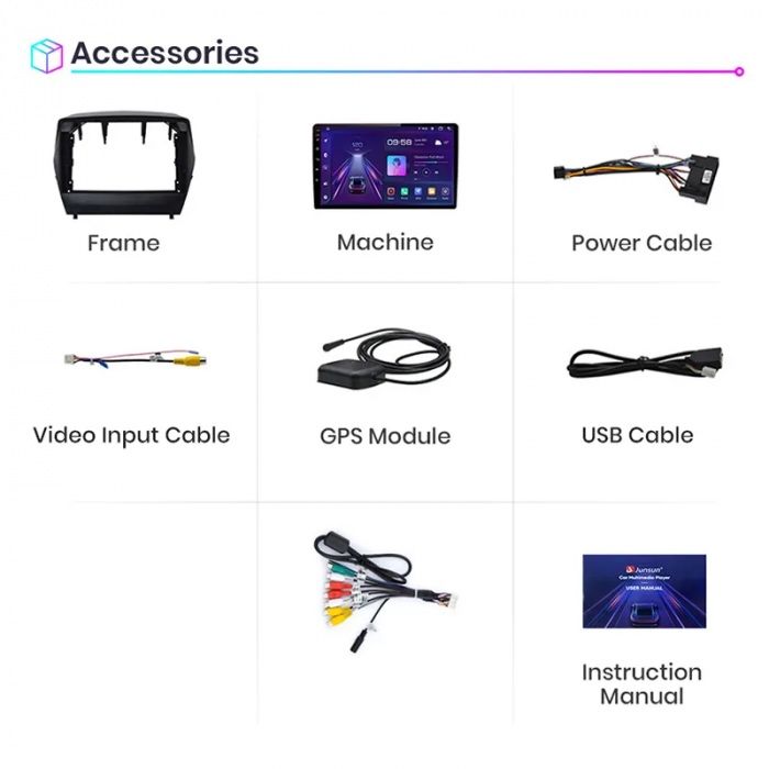 Navigatie Android   HYUNDAI IX35 , Carplay Wi-Fi