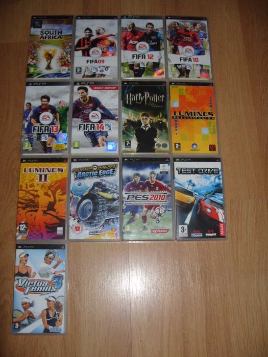 Игри за PlayStation Portable, PSP Част 2 - 10 € за брой