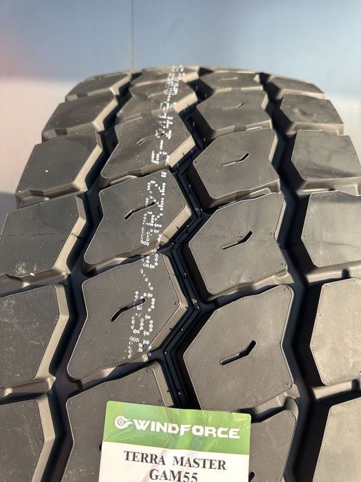 Нови Тежкотоварни Гуми WINDFORCE TERRA MASTER GAM55 385/65R22.5 164K