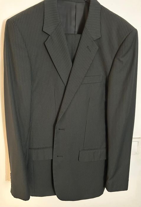 Costum barbat slim fit, marimea 44 (L)