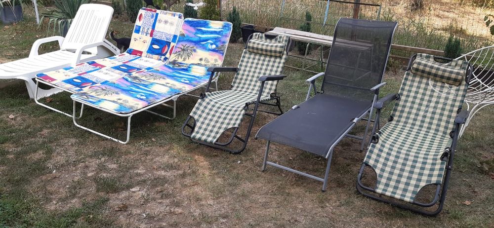 Șezlong Pliabil, mai multe modele