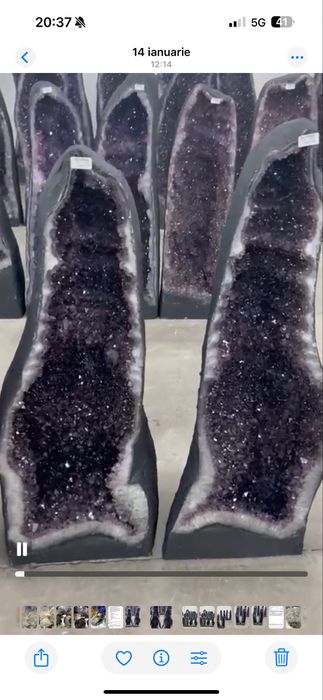 geode ametist si cuart