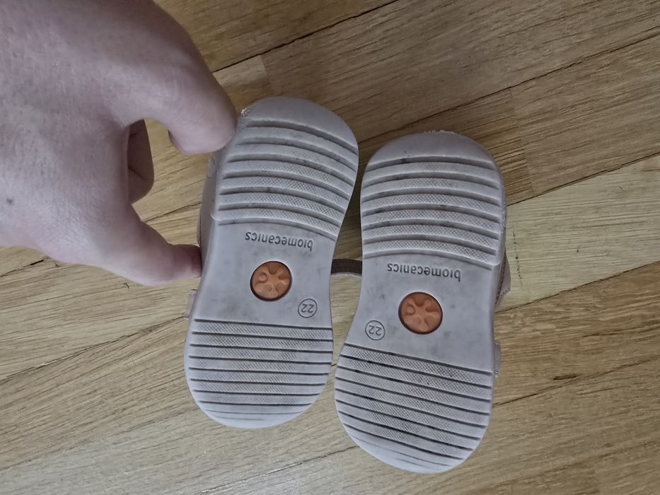 Sandale din piele Biomecanics marime 22