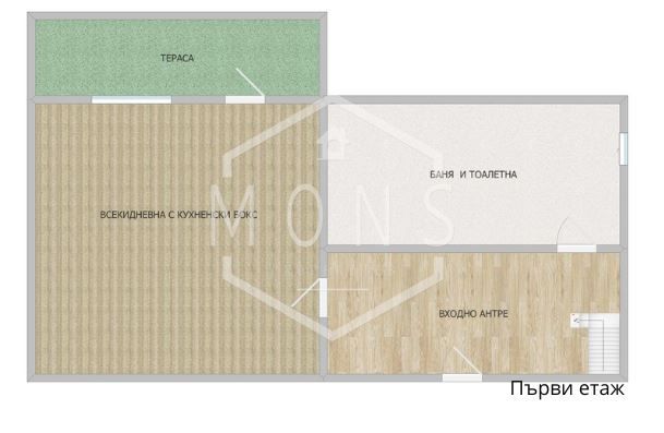 Мезонет в Велико Търново-Център площ 68 цена 49000