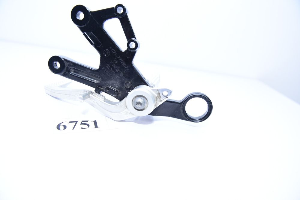 BMW S1000RR K46 / HP4 2009 - 2014 Suport cu scăriță și pedală de frână