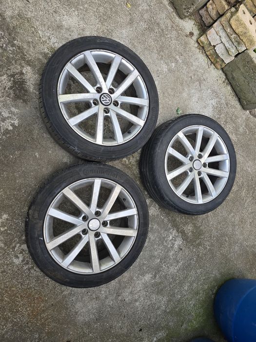 3бр. джанти с гуми 17" 5х112 от Volkswagen