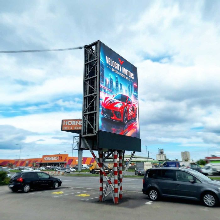 Ecran LED publicitar exterior 5x4m Constanta