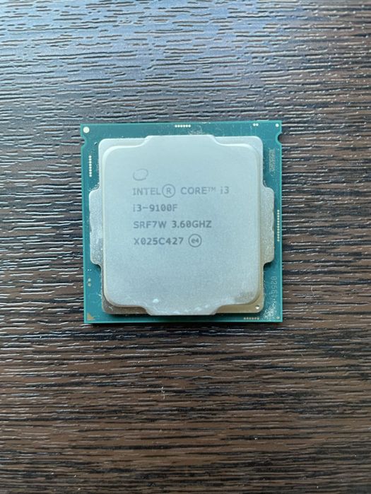 I3-9100f 4c/4t .