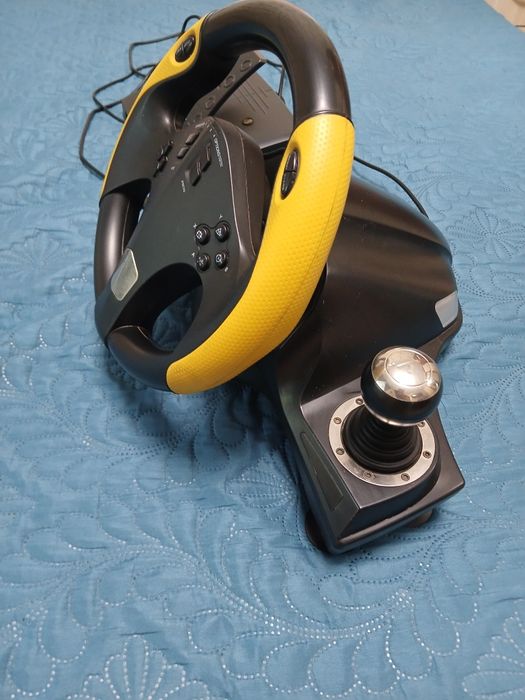 Volan gaming cu pedale MYRIA MG 7400