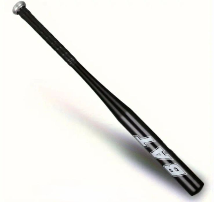 Bata de baseball, neagra 51cm