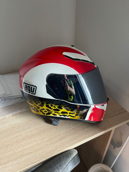 Cască moto AGV K3 Marco Simoncelli replică