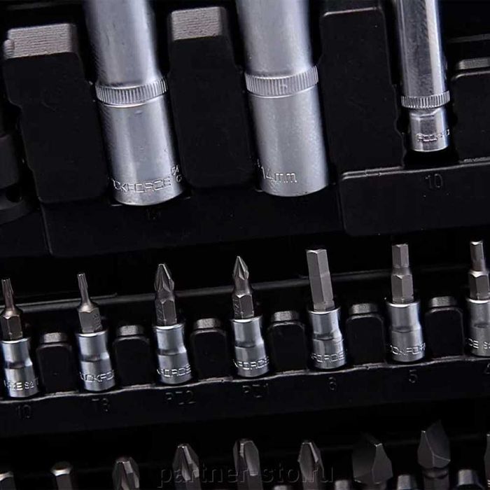 Гедоре 108 части 1/2'' и 1/4'' RockForce